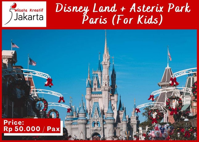 Virtual Tour Disney Land & Asterix Park Paris